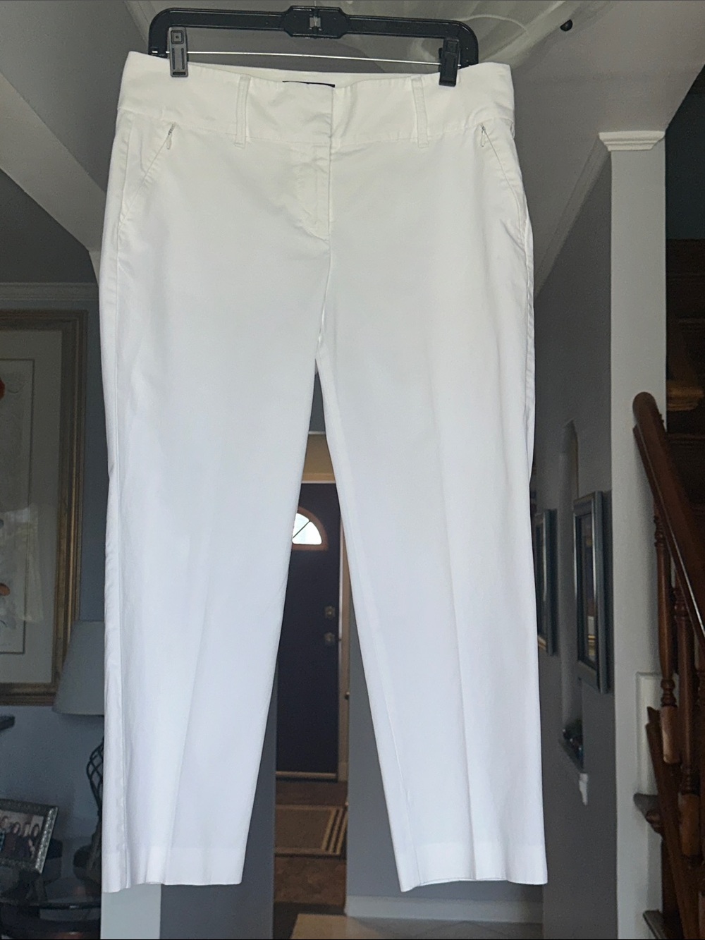 Ann Taylor White Dress Pants Sz 8